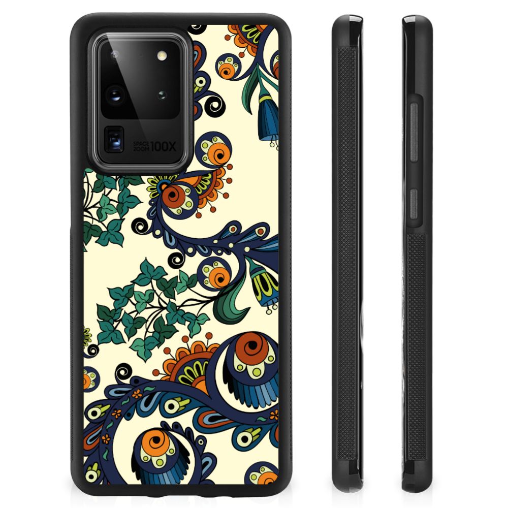 Hoesje TPU Samsung Galaxy S20 Ultra Barok Flower B2C Telecom
