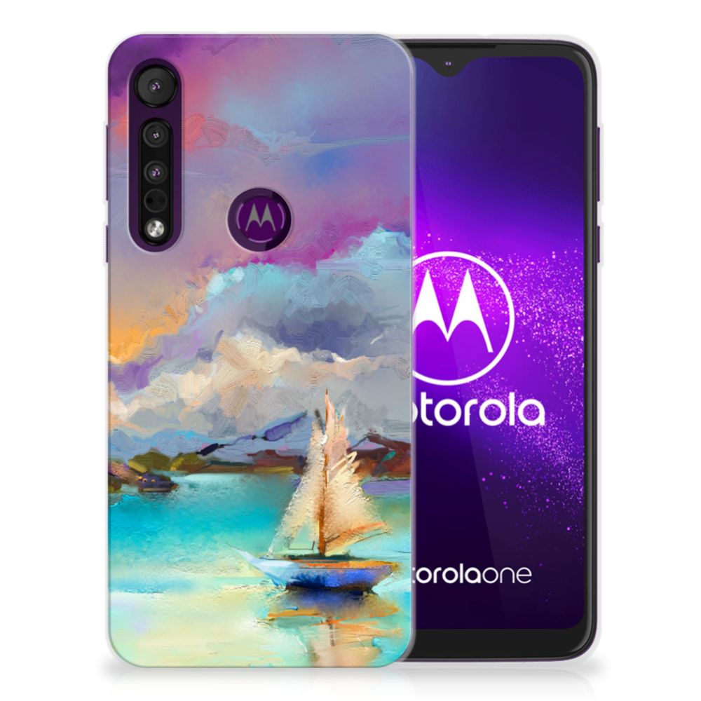 Hoesje maken Motorola One Macro Boat