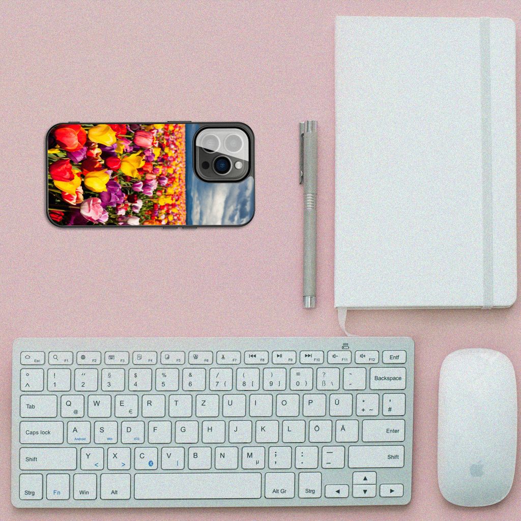 iPhone 13 Pro Bloemen Hoesje Tulpen B2C Telecom