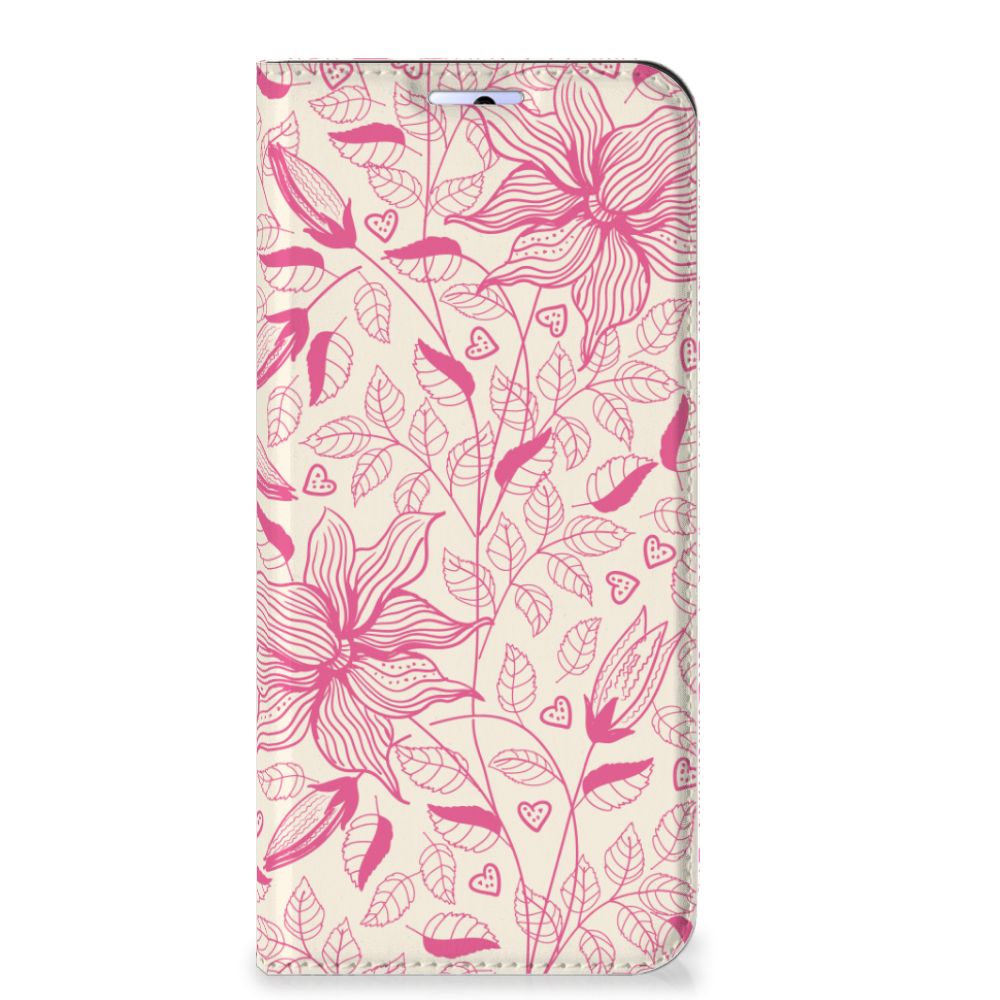 Motorola Moto G31 | G41 Smart Cover Pink Flowers - B2C Telecom