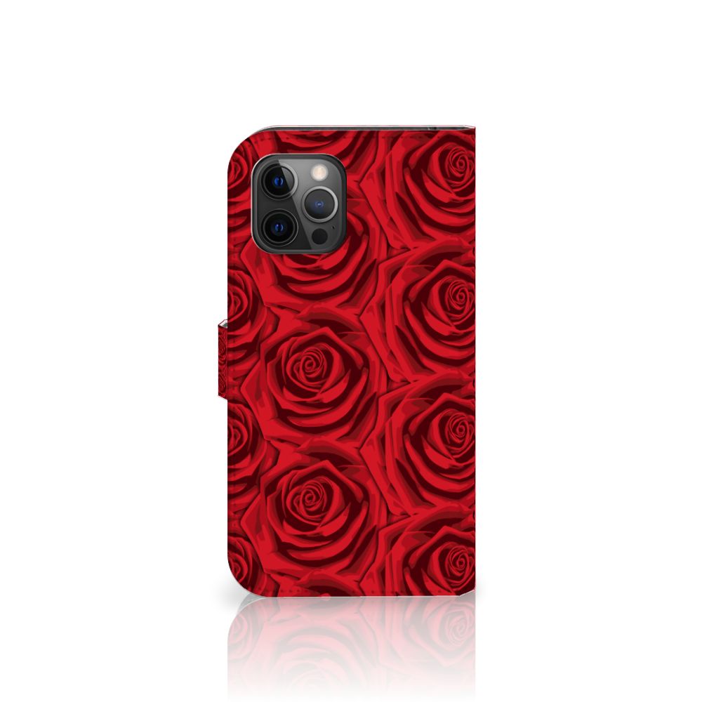 Apple iPhone 12 Pro Max Hoesje Red Roses