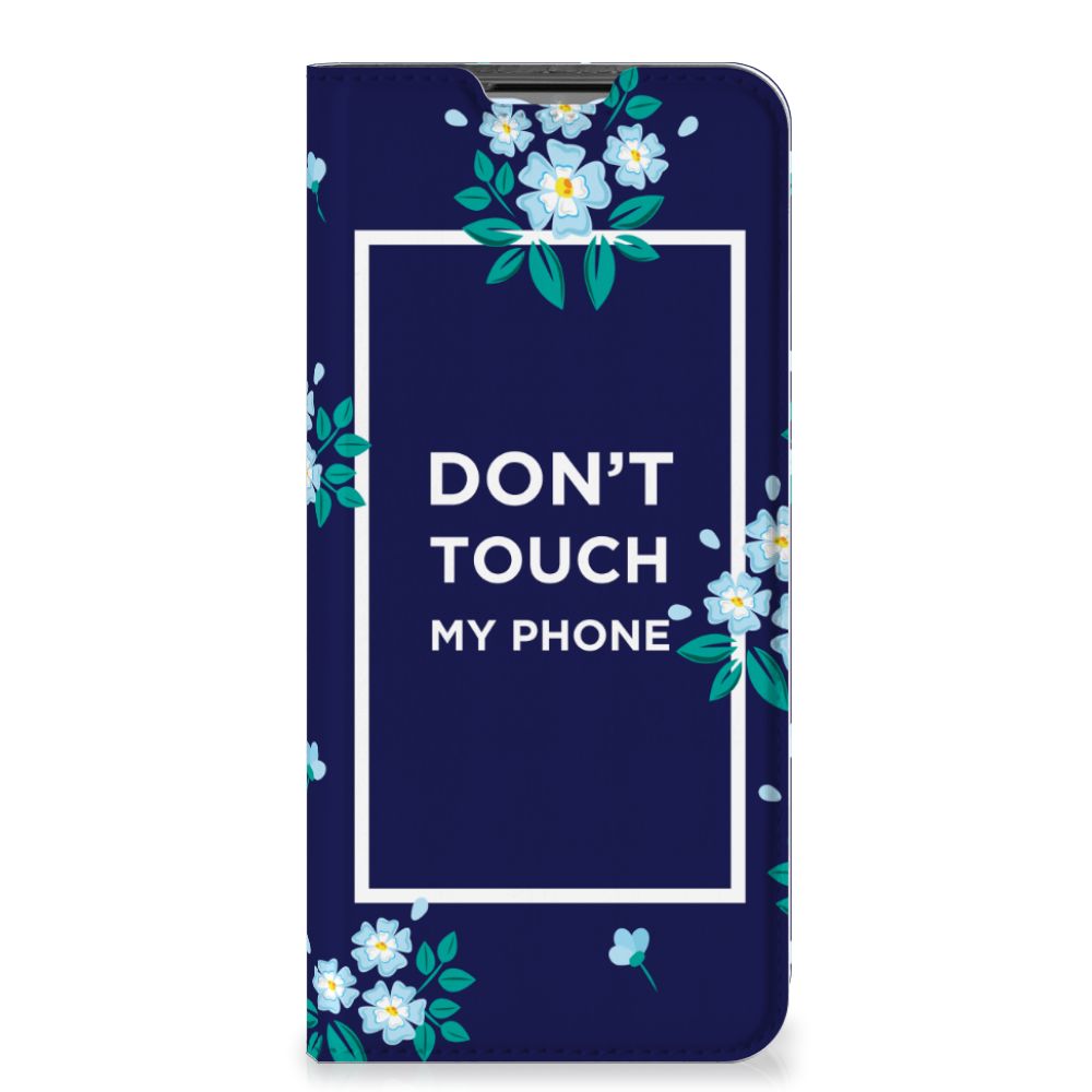 OPPO A54s | A16 | A16s Design Case Flowers Blue DTMP