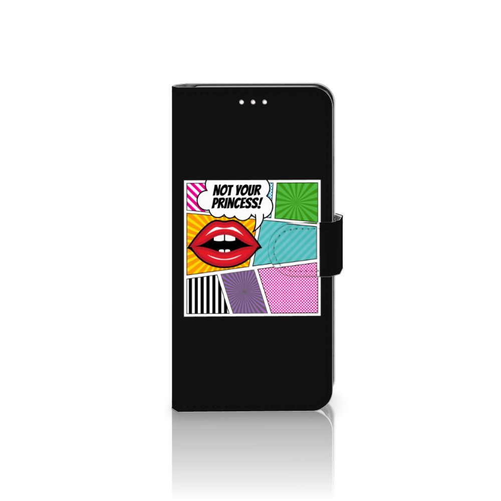 Samsung Galaxy S21 Wallet Case met Pasjes Popart Princess