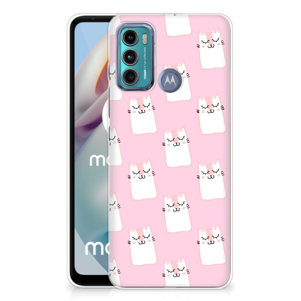 Motorola Moto G60 TPU Hoesje Sleeping Cats B2C Telecom