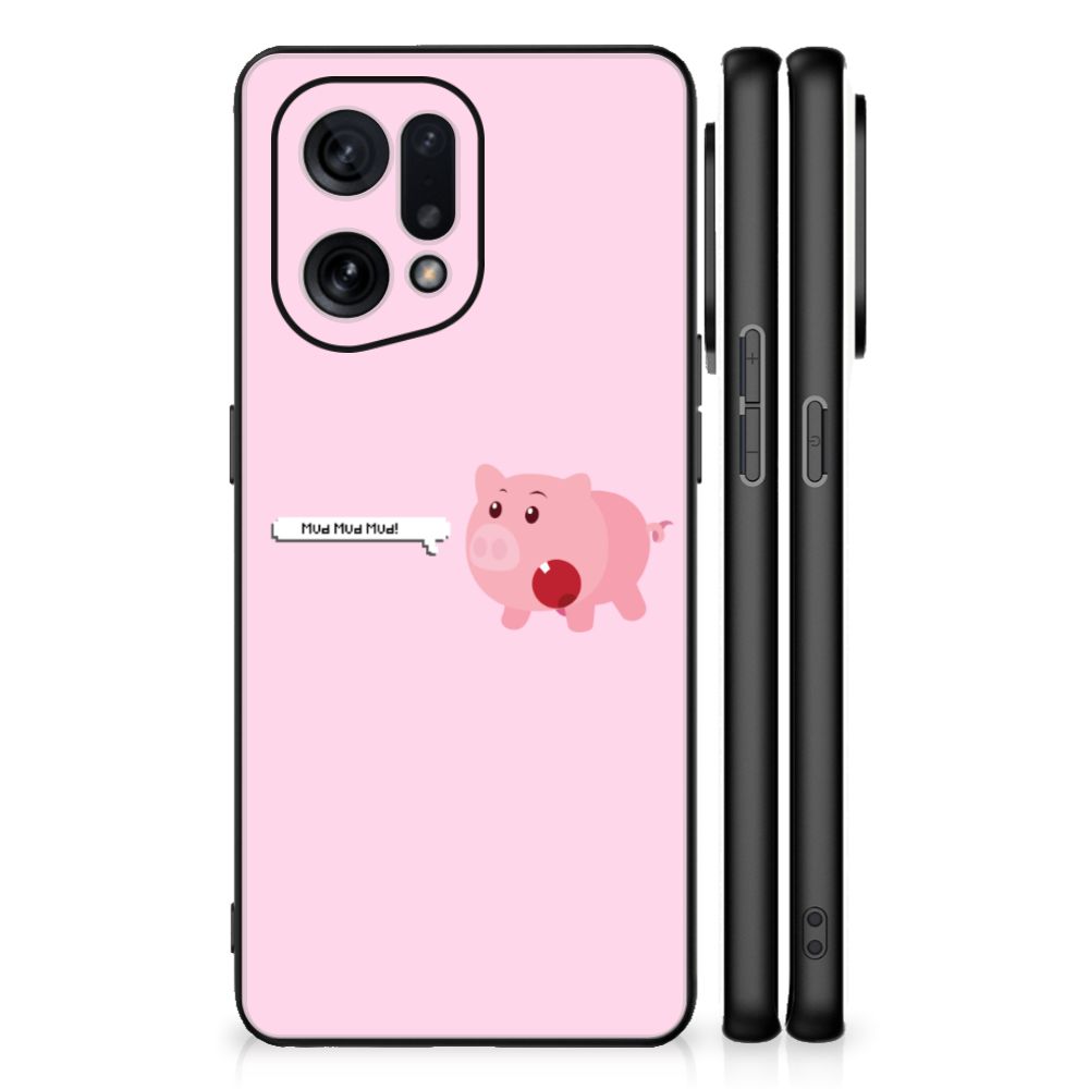 OPPO Find X5 Hoesje Pig Mud B2C Telecom