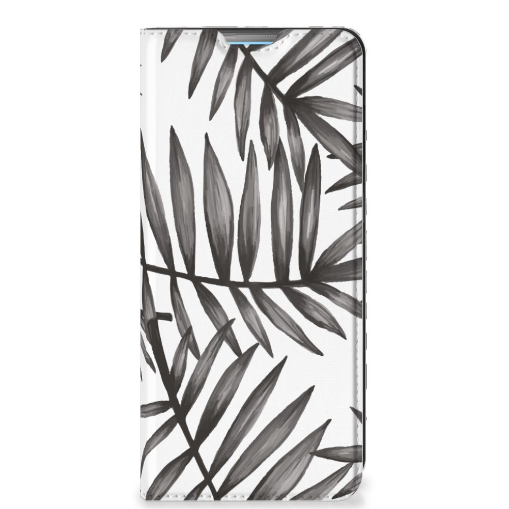 OPPO A74 4G Smart Cover Leaves Grey - B2C Telecom