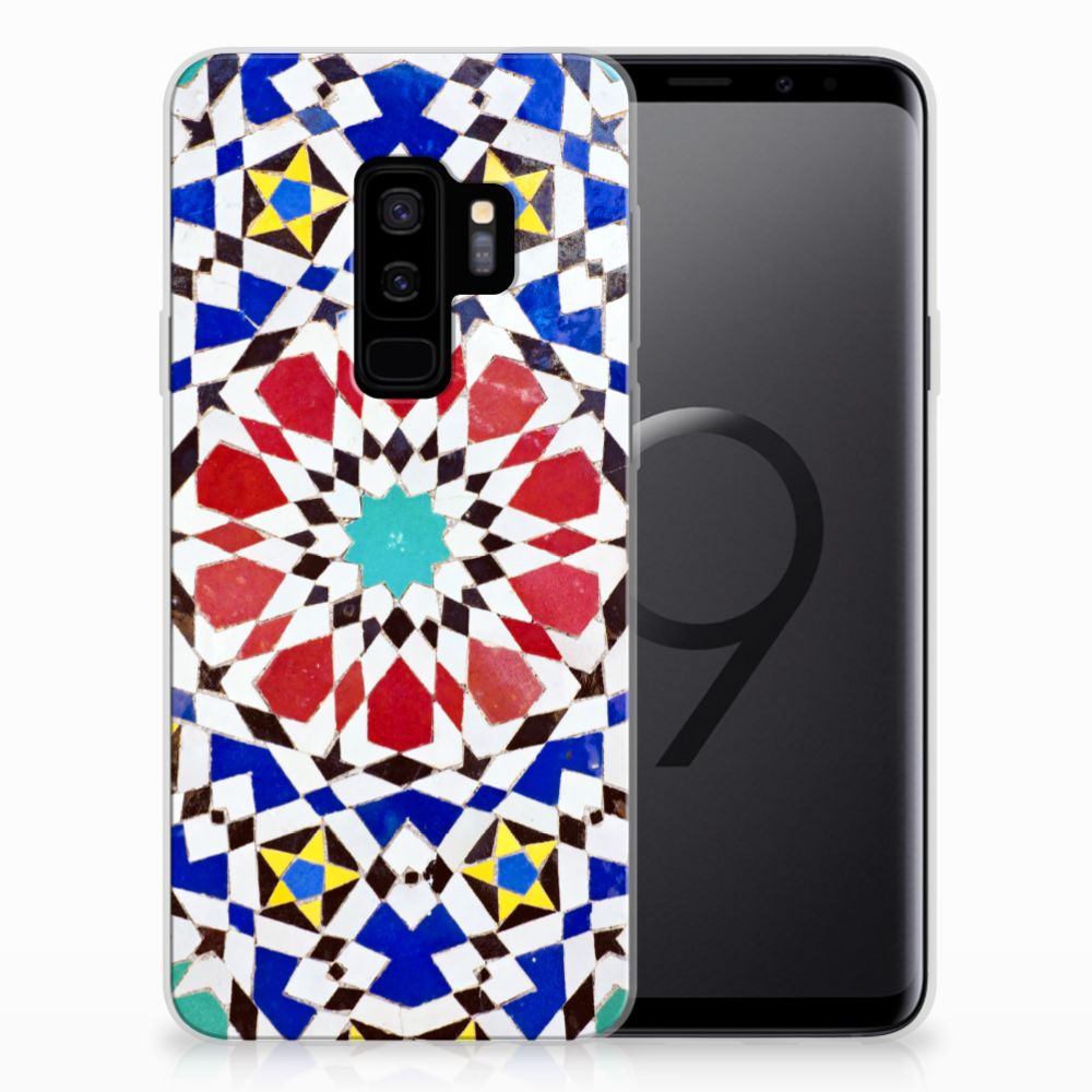 Samsung Galaxy S9 Plus TPU Siliconen Hoesje Mozaïek