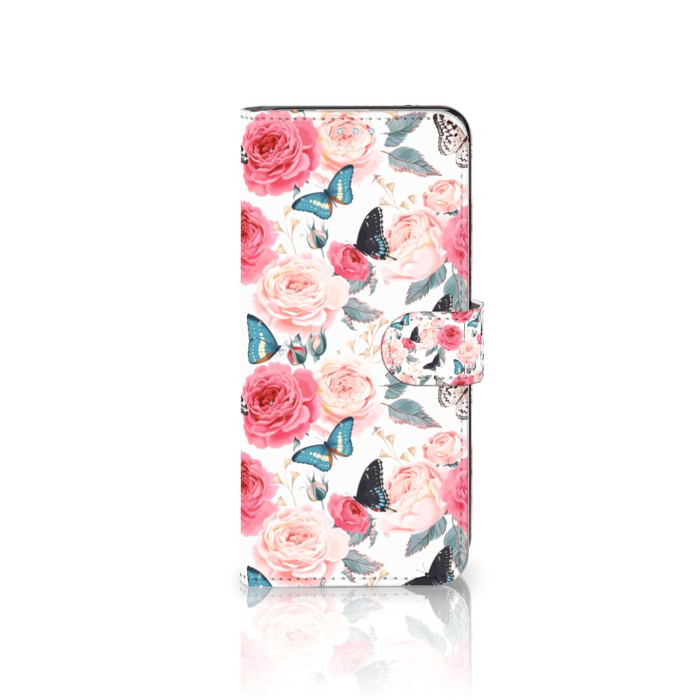 OPPO Reno 8 Lite | OnePlus Nord N20 Hoesje Butterfly Roses