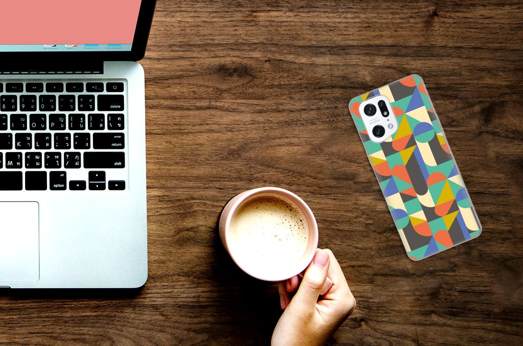 OPPO Find X5 Pro TPU bumper Funky Retro B2C Telecom