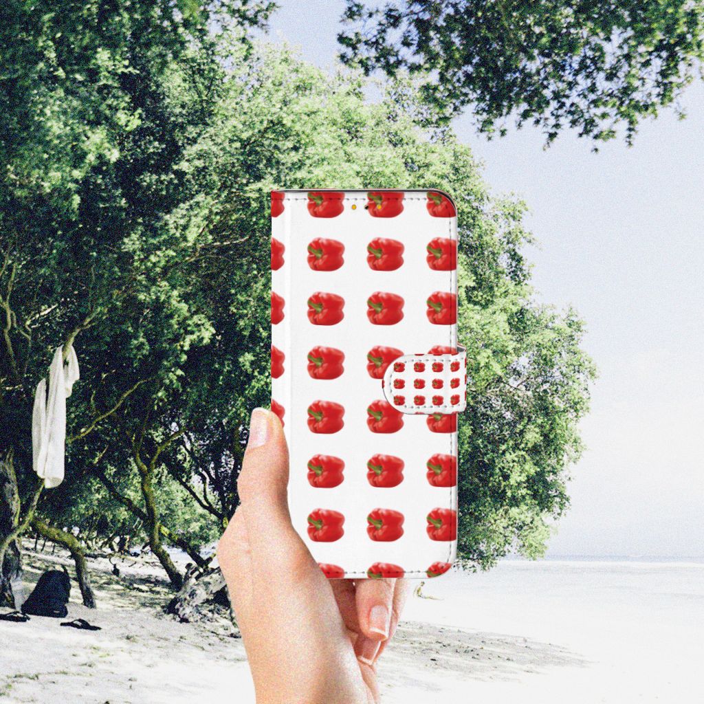 Samsung Galaxy M52 Book Cover Paprika Red
