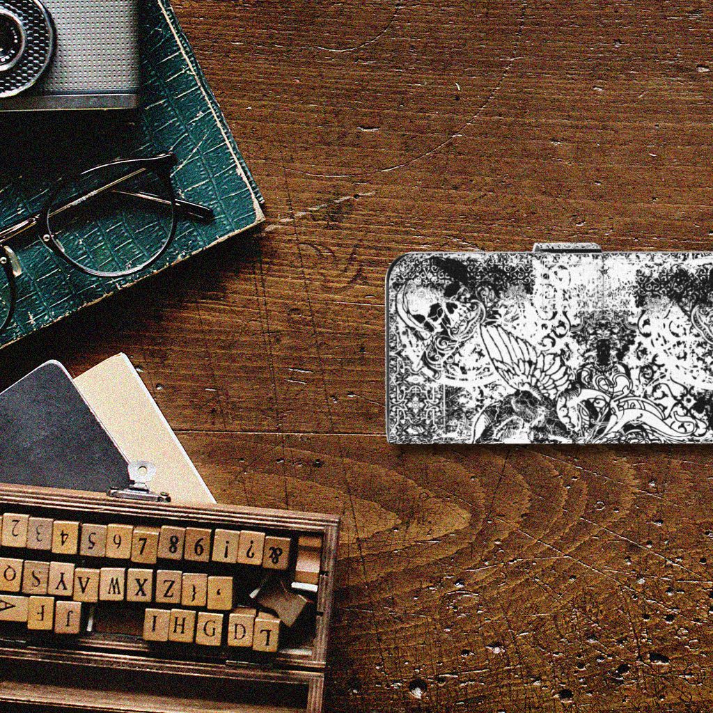 Telefoonhoesje met Naam Samsung Galaxy Xcover 5 Skulls Angel