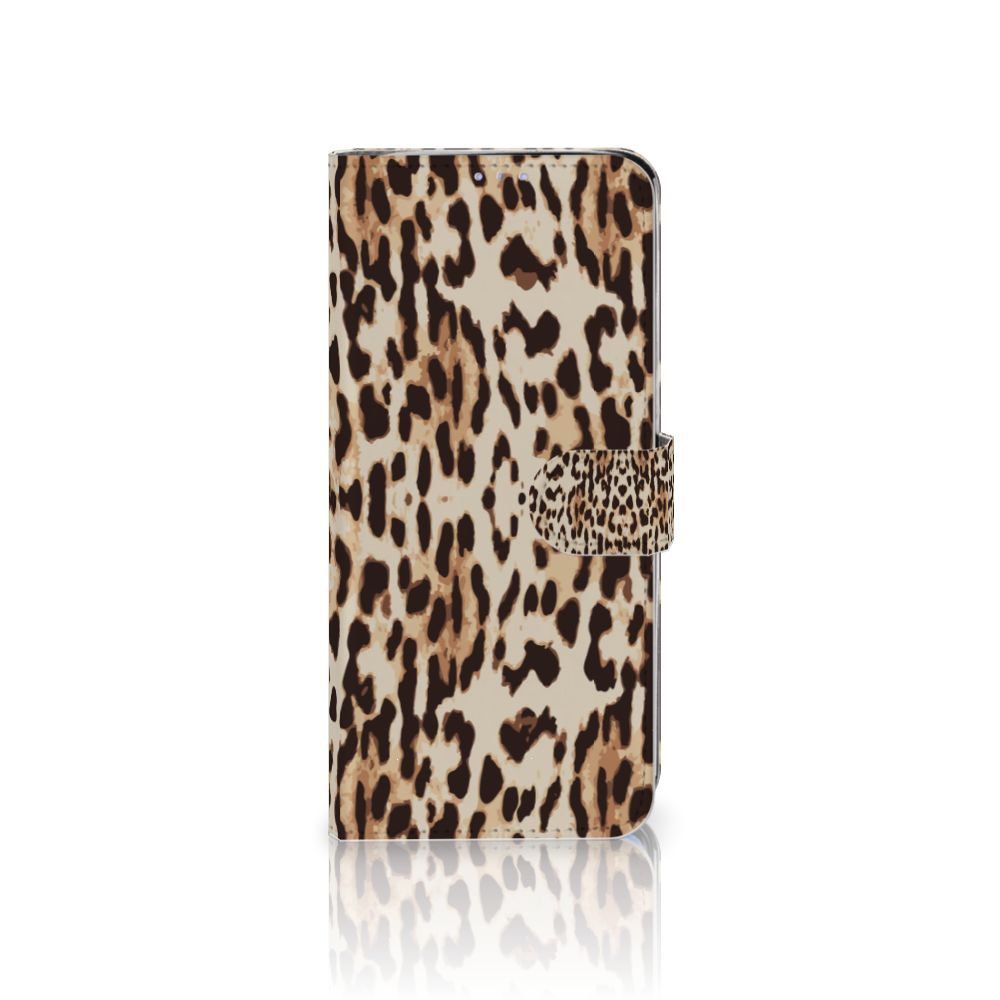 Samsung Galaxy S20 Ultra Telefoonhoesje met Pasjes Leopard
