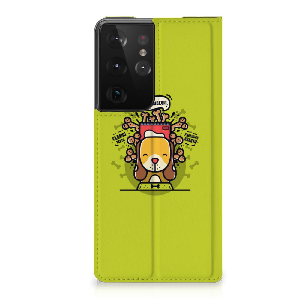 Samsung Galaxy S21 Ultra Magnet Case Doggy Biscuit - B2C Telecom