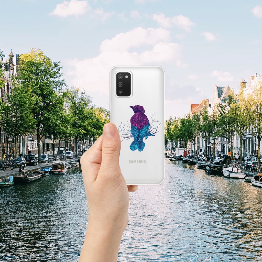 Samsung Galaxy A03S Telefoonhoesje met Naam Merel B2C Telecom