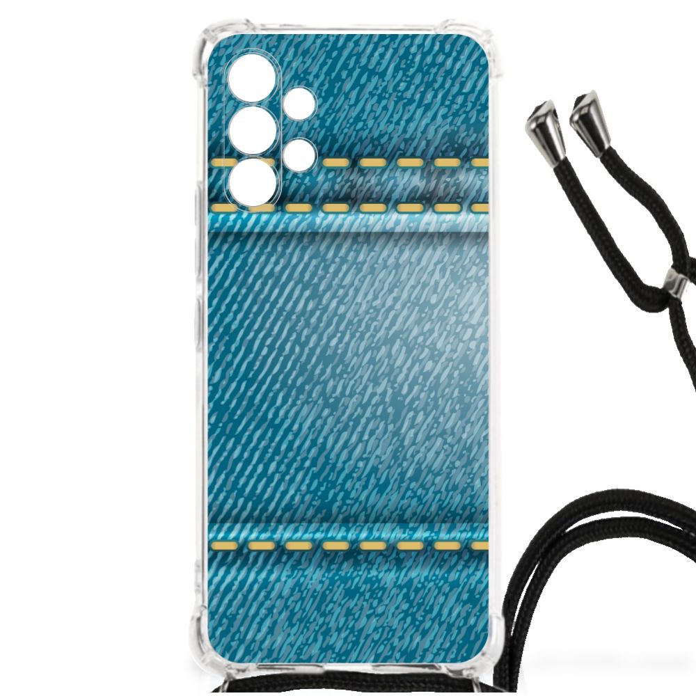 Samsung Galaxy A13 4G Anti Shock Bumper Case Jeans B2C Telecom
