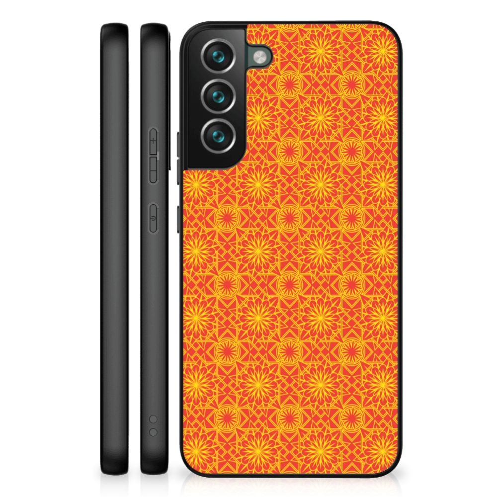 Samsung Galaxy S22 Plus Back Case Batik Oranje