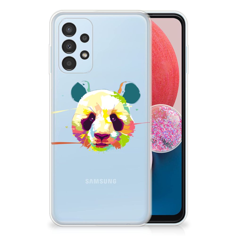 Samsung Galaxy A13 4G Telefoonhoesje met Naam Panda Color B2C Telecom