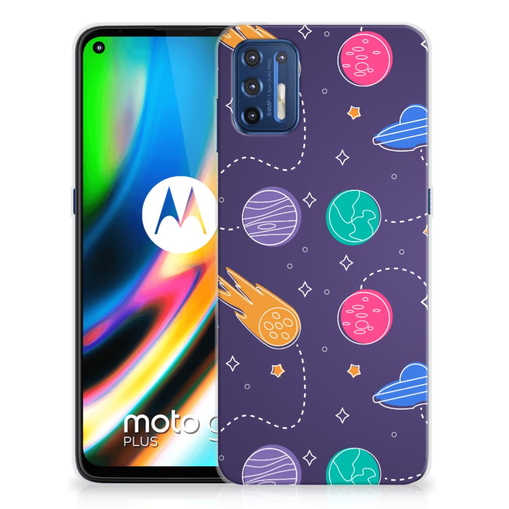 Motorola Moto G9 Plus Silicone Back Cover Space B2C Telecom