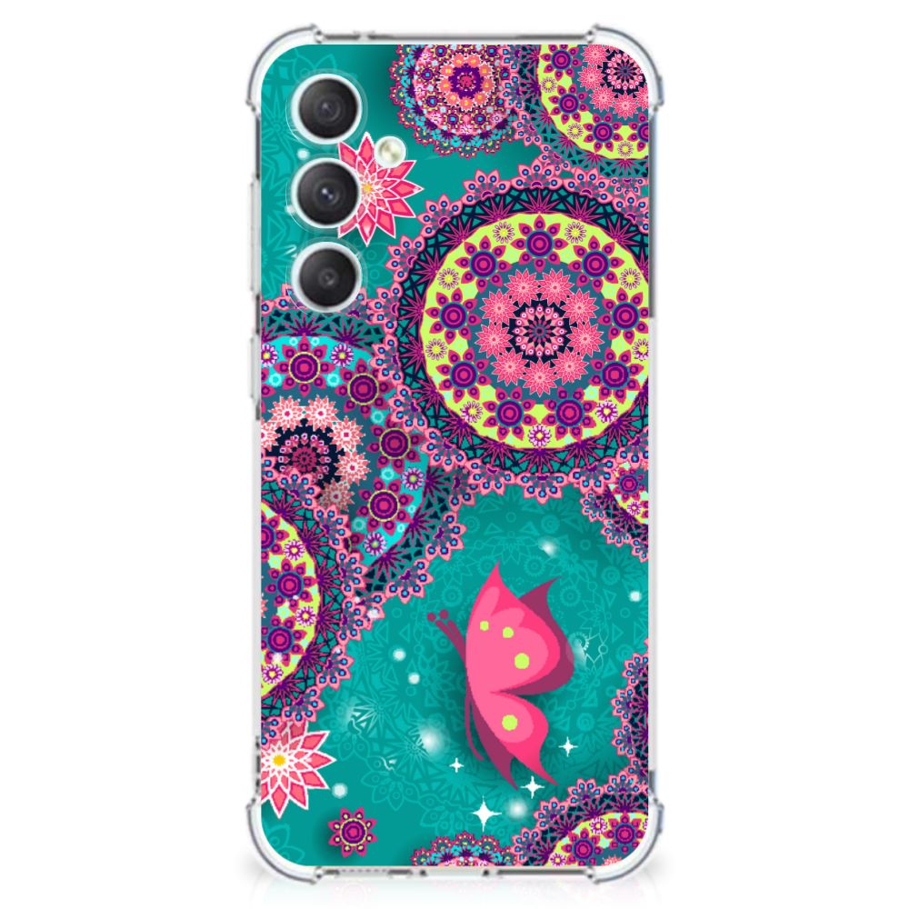 Samsung Galaxy S23 FE Back Cover Cirkels en Vlinders B2C Telecom