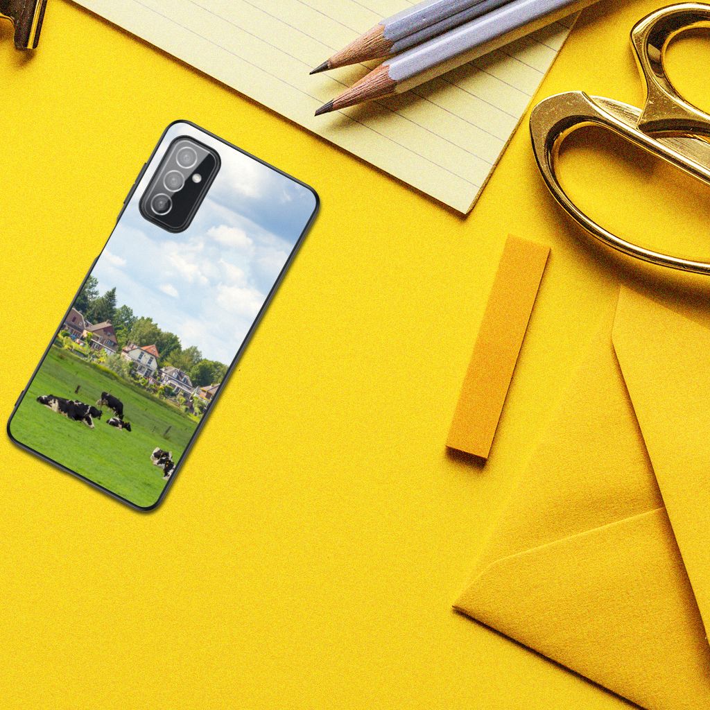 Samsung Galaxy M52 Dierenprint Telefoonhoesje Koeien B2C Telecom