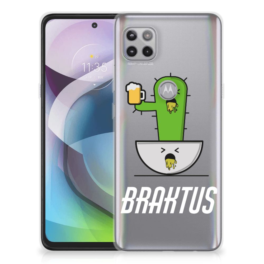 Motorola Moto G 5G Telefoonhoesje met Naam Braktus