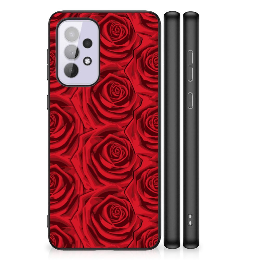 Samsung Galaxy A33 5G Bloemen Hoesje Red Roses B2C Telecom