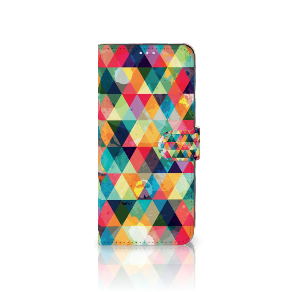 Motorola Moto G100 Telefoon Hoesje Geruit