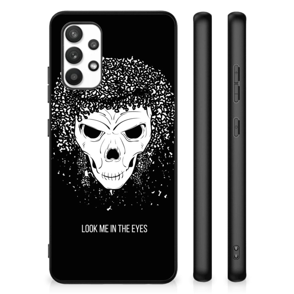 Telefoonhoesje Samsung Galaxy A32 4G | A32 5G Enterprise Editie Skull Hair B2C Telecom