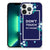 iPhone 13 Pro Max Silicone-hoesje Flowers Blue DTMP B2C Telecom