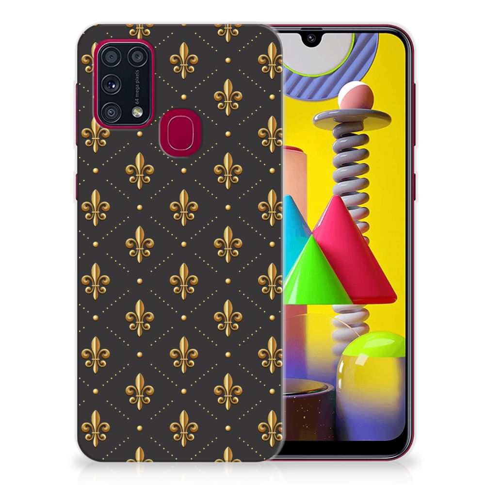 Samsung Galaxy M31 TPU bumper Franse Lelie B2C Telecom