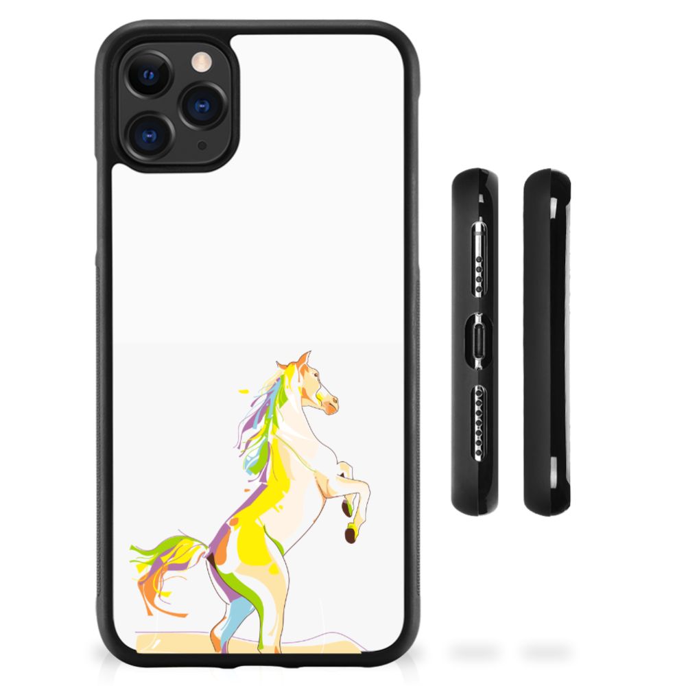 Apple iPhone 11 Pro Max Bumper Hoesje Horse Color B2C Telecom