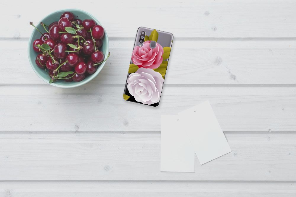Samsung Galaxy M30 TPU Case Roses