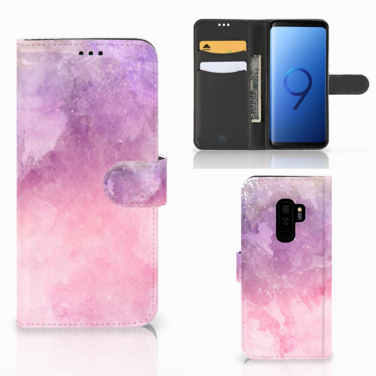 Hoesje Samsung Galaxy S9 Plus Pink Purple Paint