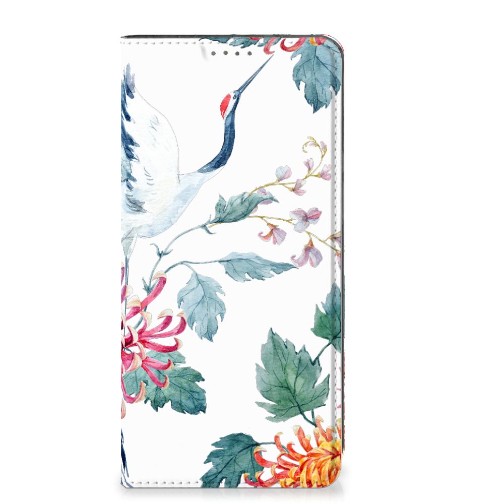 Google Pixel 7 Pro Hoesje maken Bird Flowers