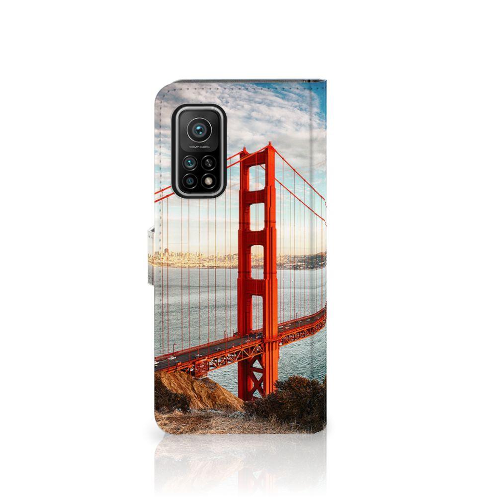 Xiaomi Mi 10T Pro | Mi 10T Flip Cover Golden Gate Bridge