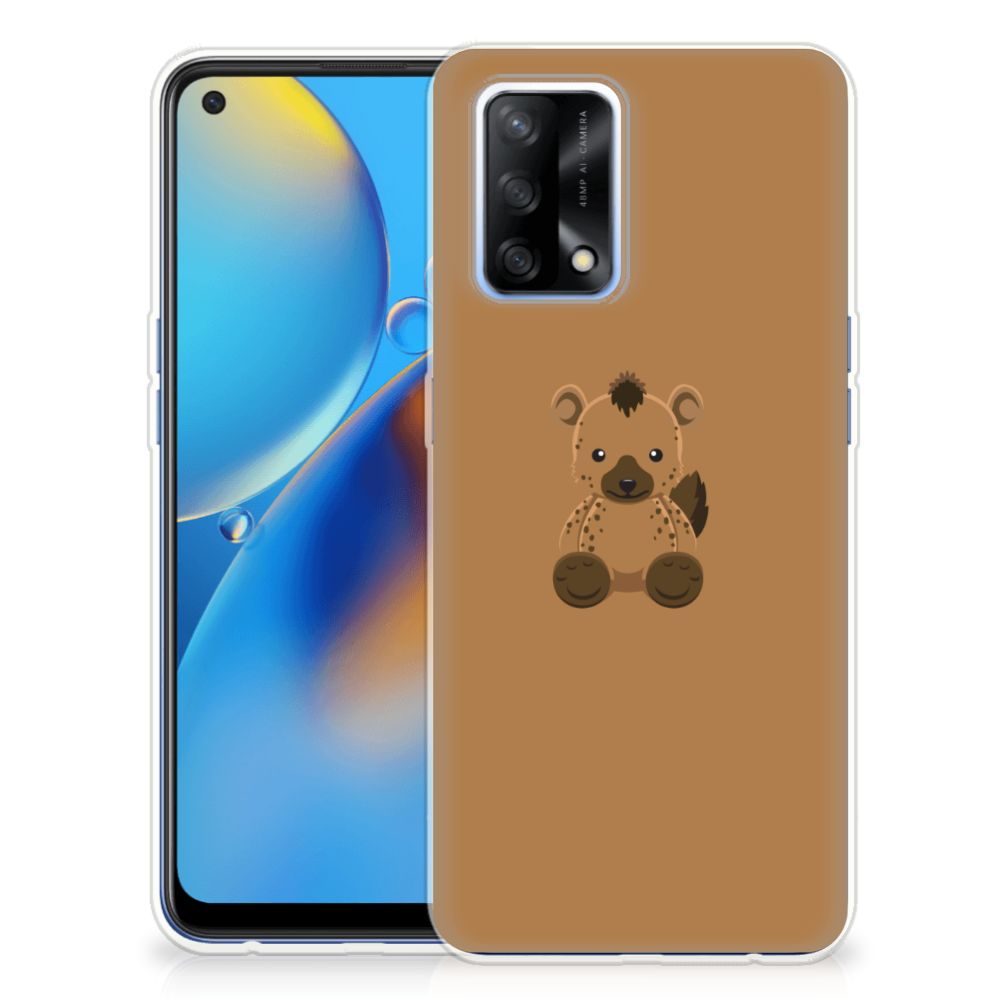 OPPO A74 4G Telefoonhoesje met Naam Baby Hyena B2C Telecom