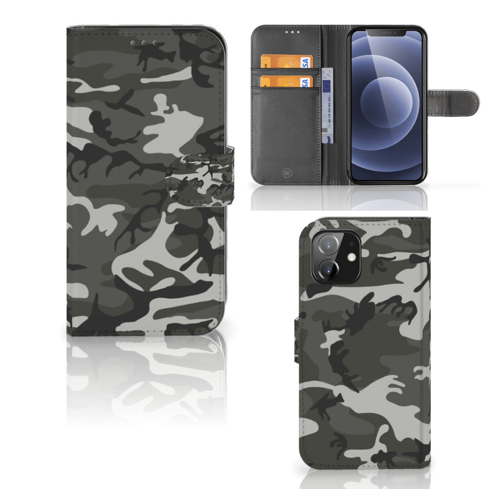 iPhone 12 | 12 Pro (6.1") Telefoon Hoesje Army Light