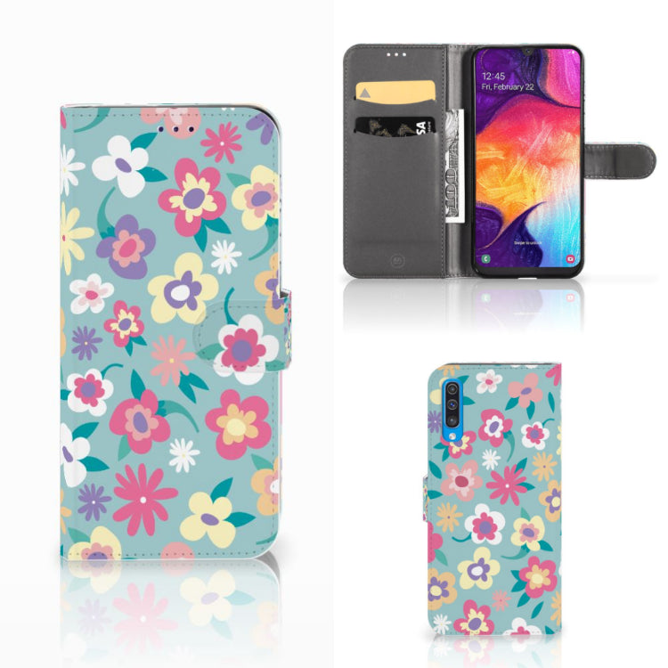 Samsung Galaxy A50 Hoesje Flower Power