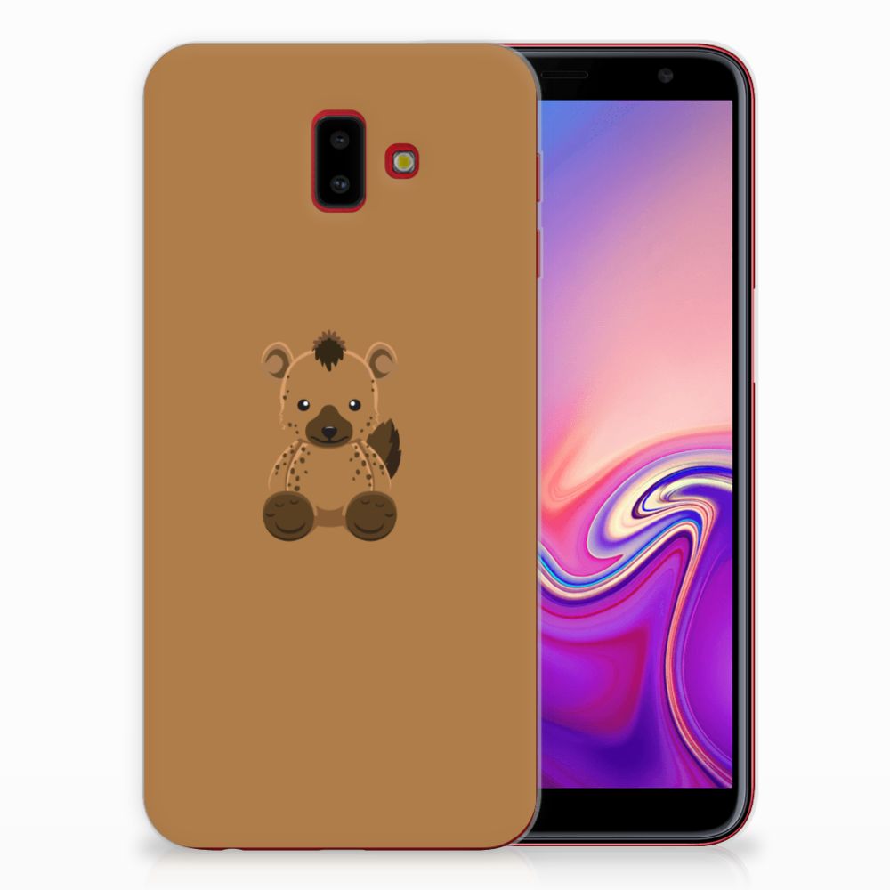 Samsung Galaxy J6 Plus (2018) Telefoonhoesje met Naam Baby Hyena