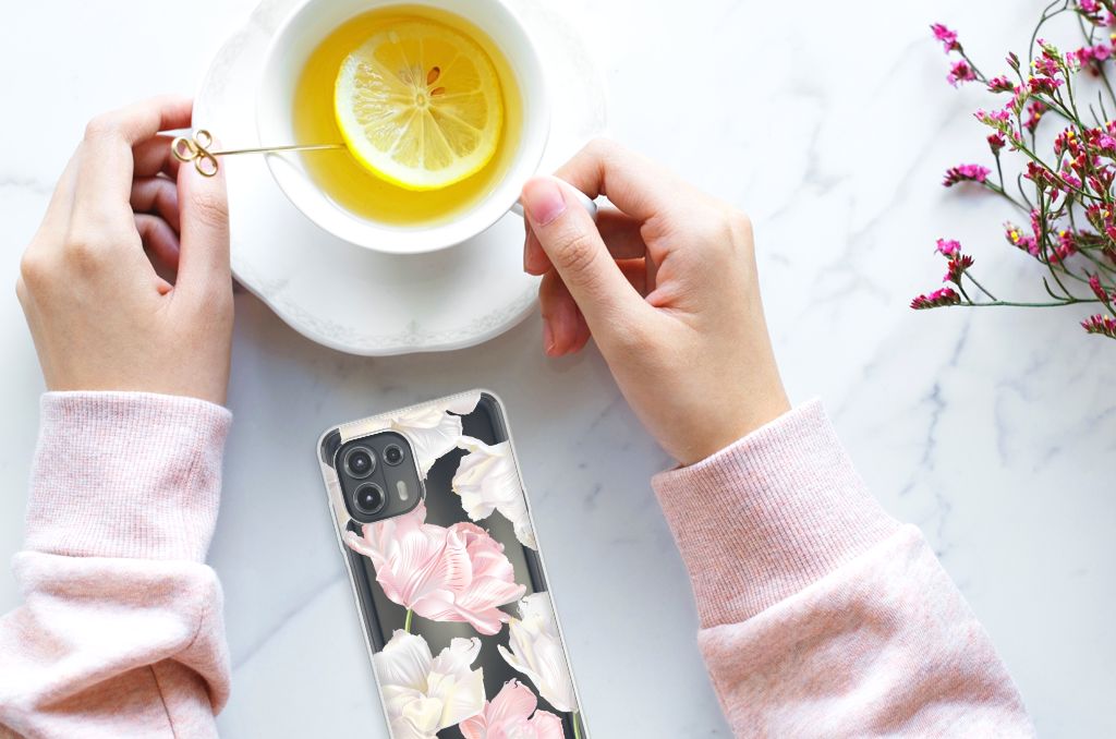 Motorola Edge 20 Lite TPU Case Lovely Flowers B2C Telecom
