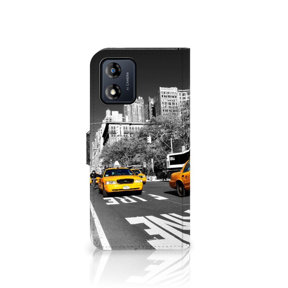 Motorola Moto E13 4G Flip Cover New York Taxi
