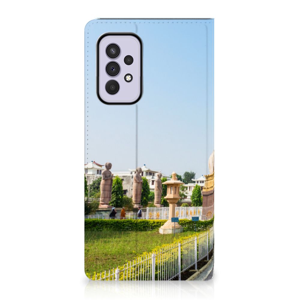 Samsung Galaxy A33 5G Book Cover Boeddha - B2C Telecom