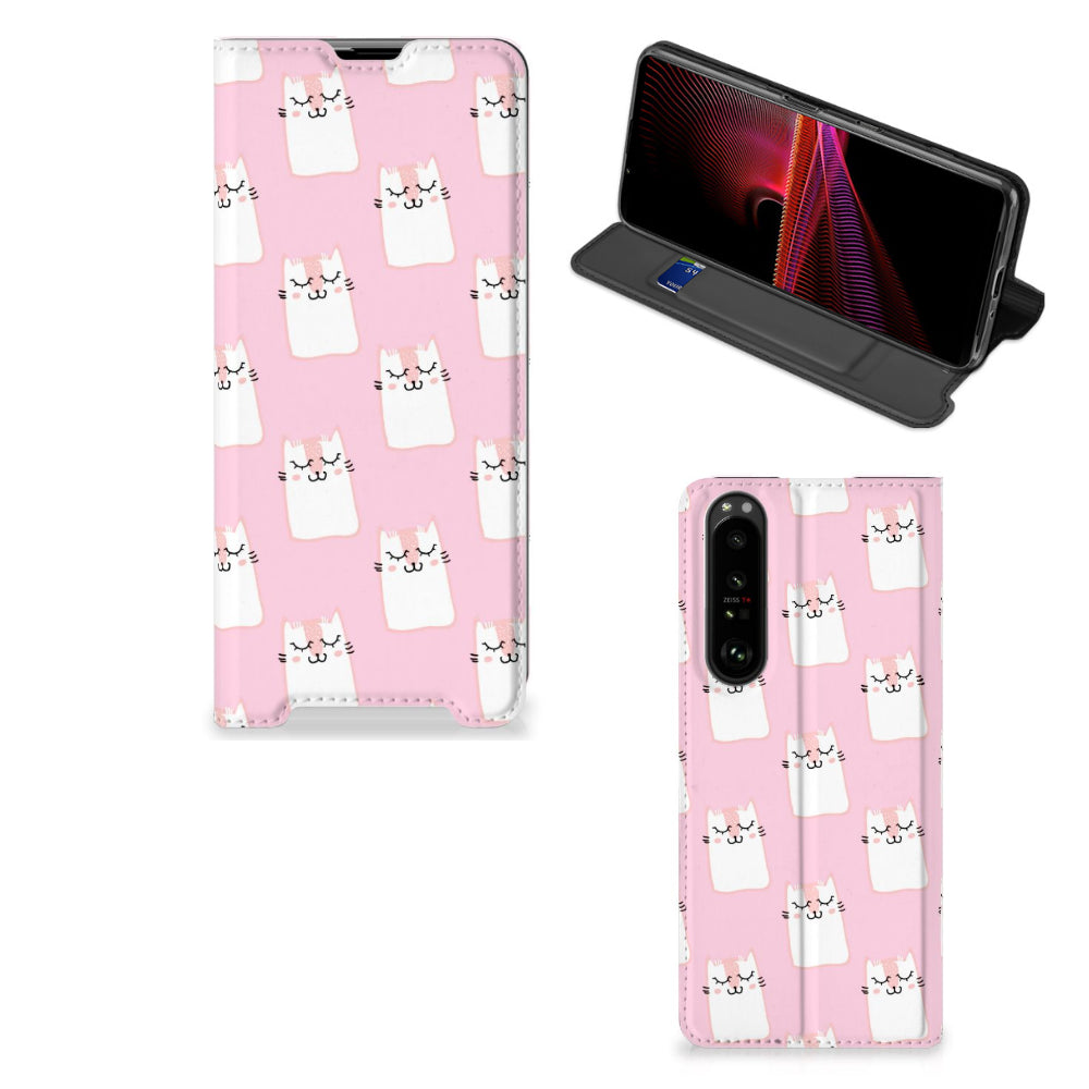 Sony Xperia 1 III Hoesje maken Sleeping Cats