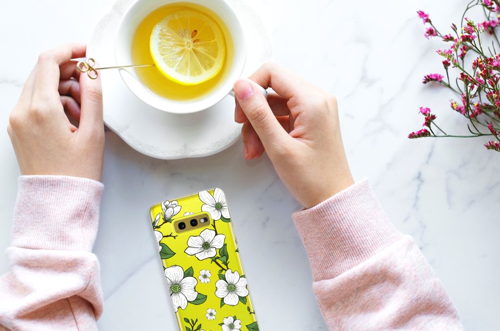Samsung Galaxy S10e TPU Case Dogwood Flowers