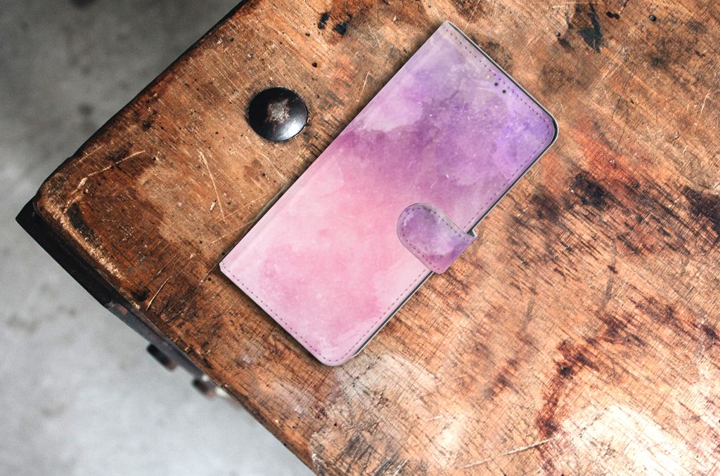 Hoesje Nokia 5.3 Pink Purple Paint