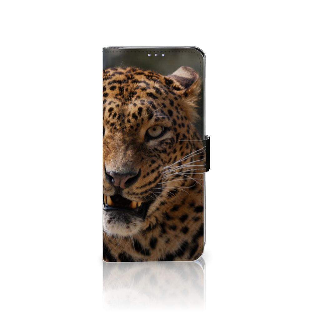 Samsung Galaxy S20 Ultra Telefoonhoesje met Pasjes Luipaard