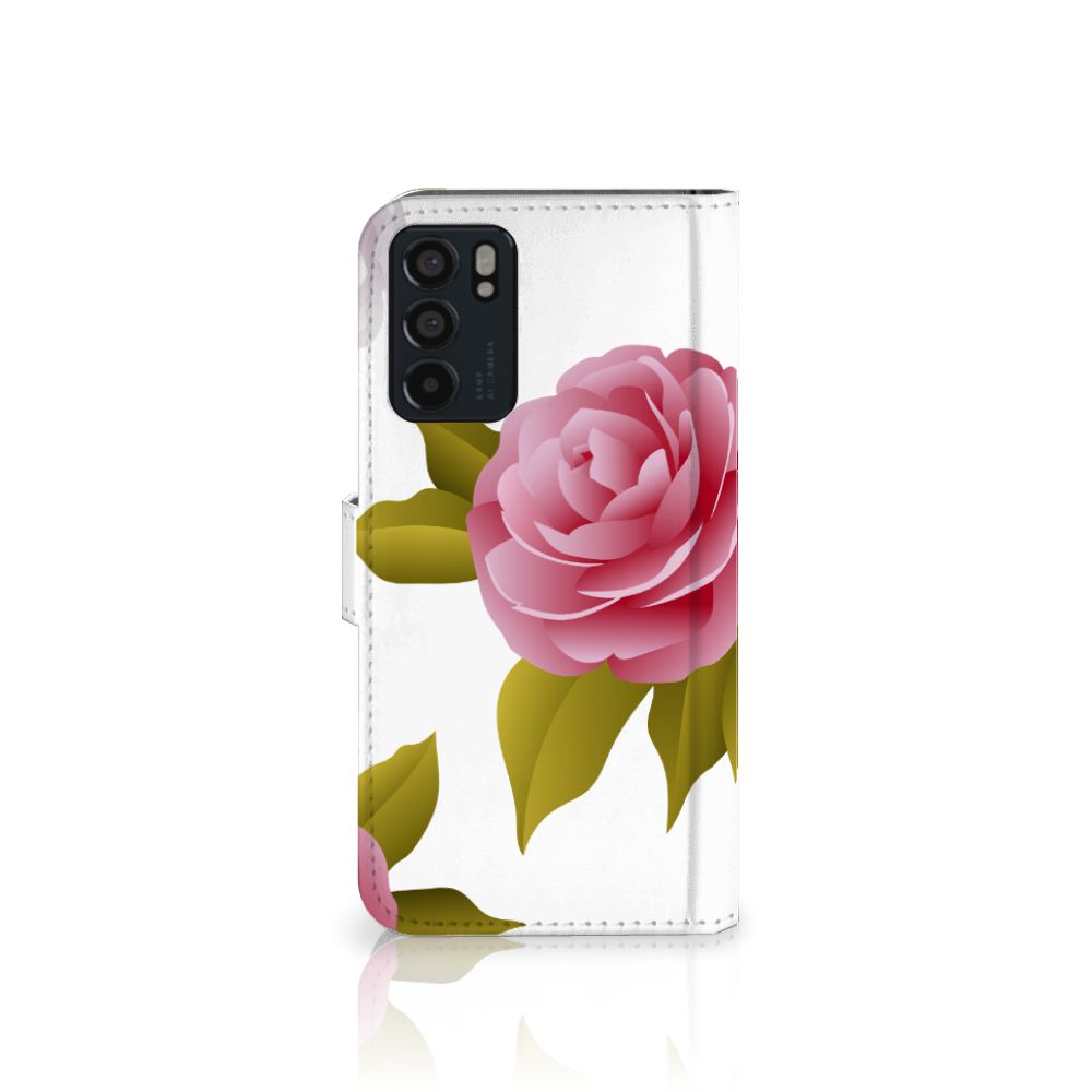OPPO Reno6 5G Hoesje Roses