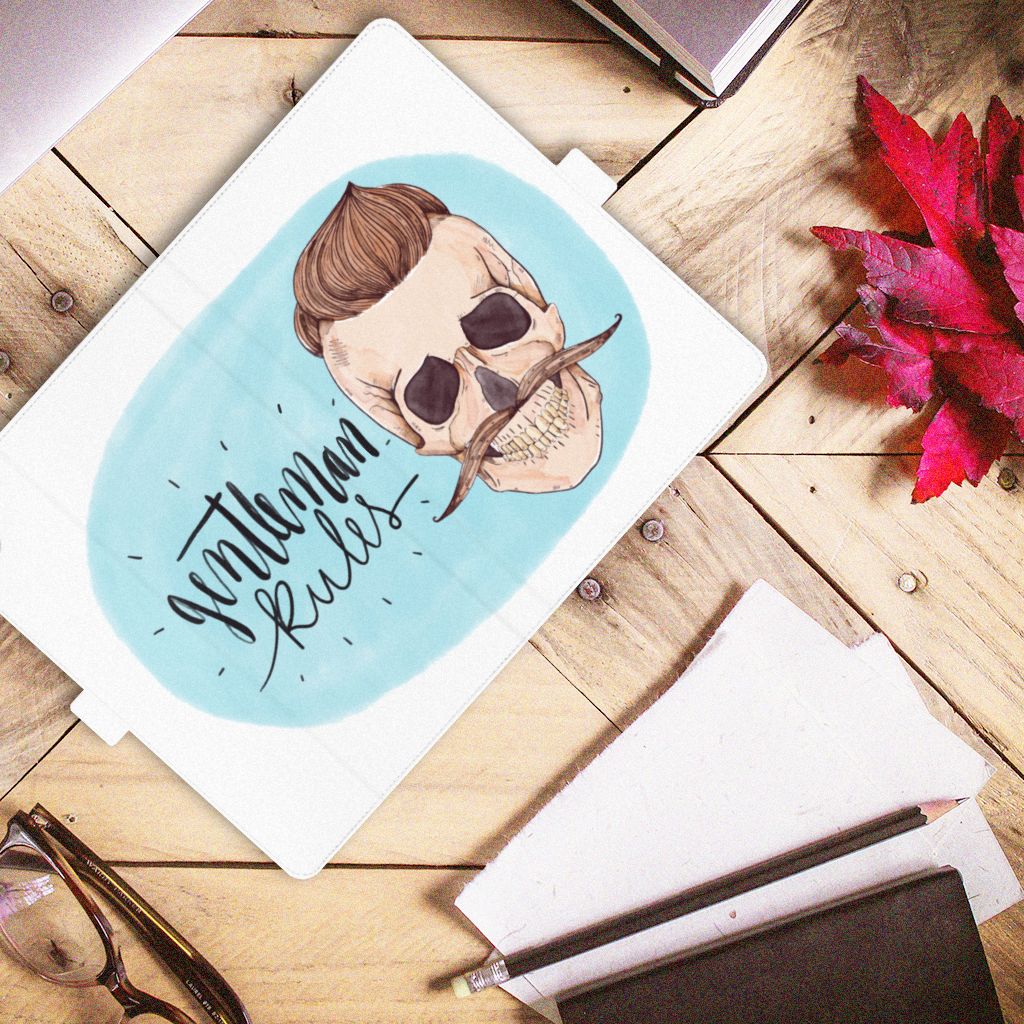 Tablettasje Lenovo Tab P11 | P11 Plus Gentleman Skull