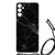 Samsung Galaxy A13 5G | A04s Anti-Shock Hoesje Marmer Zwart - Origineel Cadeau Vader