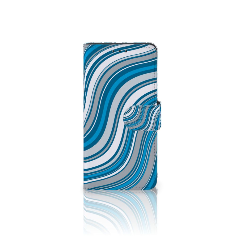 Huawei P40 Telefoon Hoesje Waves Blue
